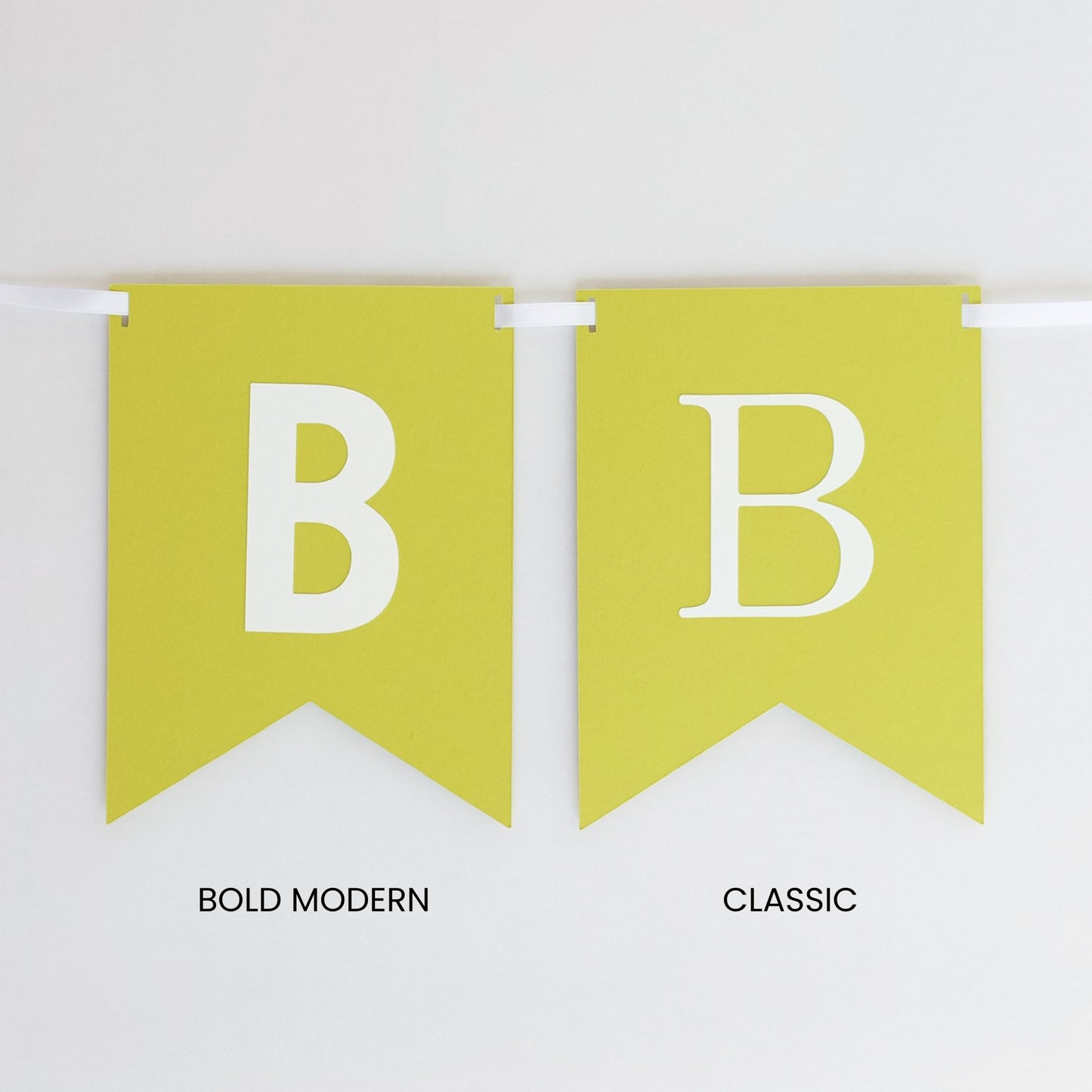 CUSTOM PENNANT BANNER