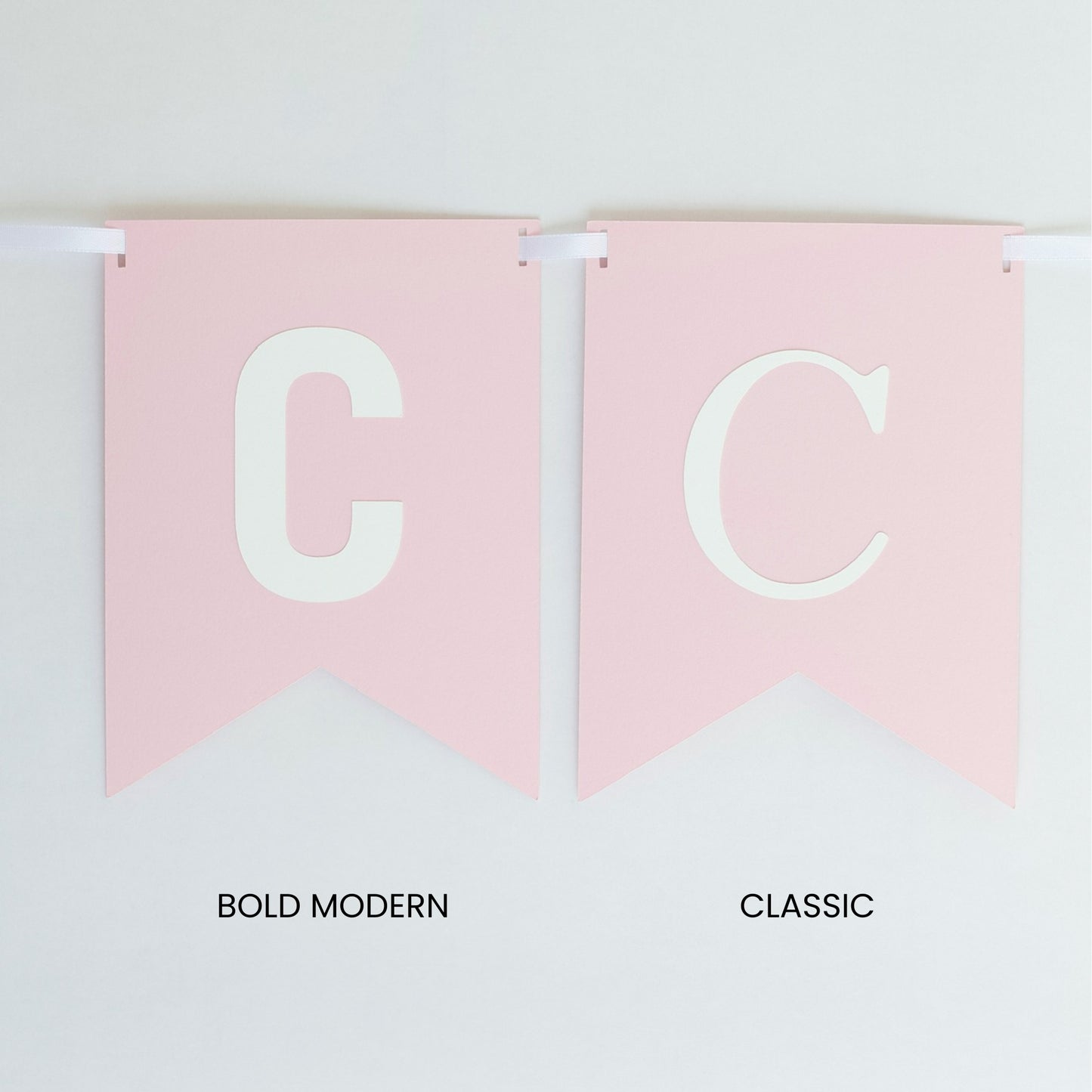 CUSTOM PENNANT BANNER