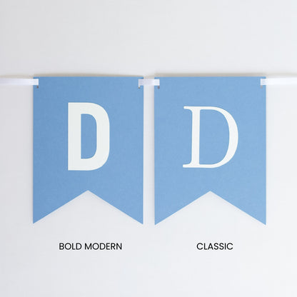 CUSTOM PENNANT BANNER