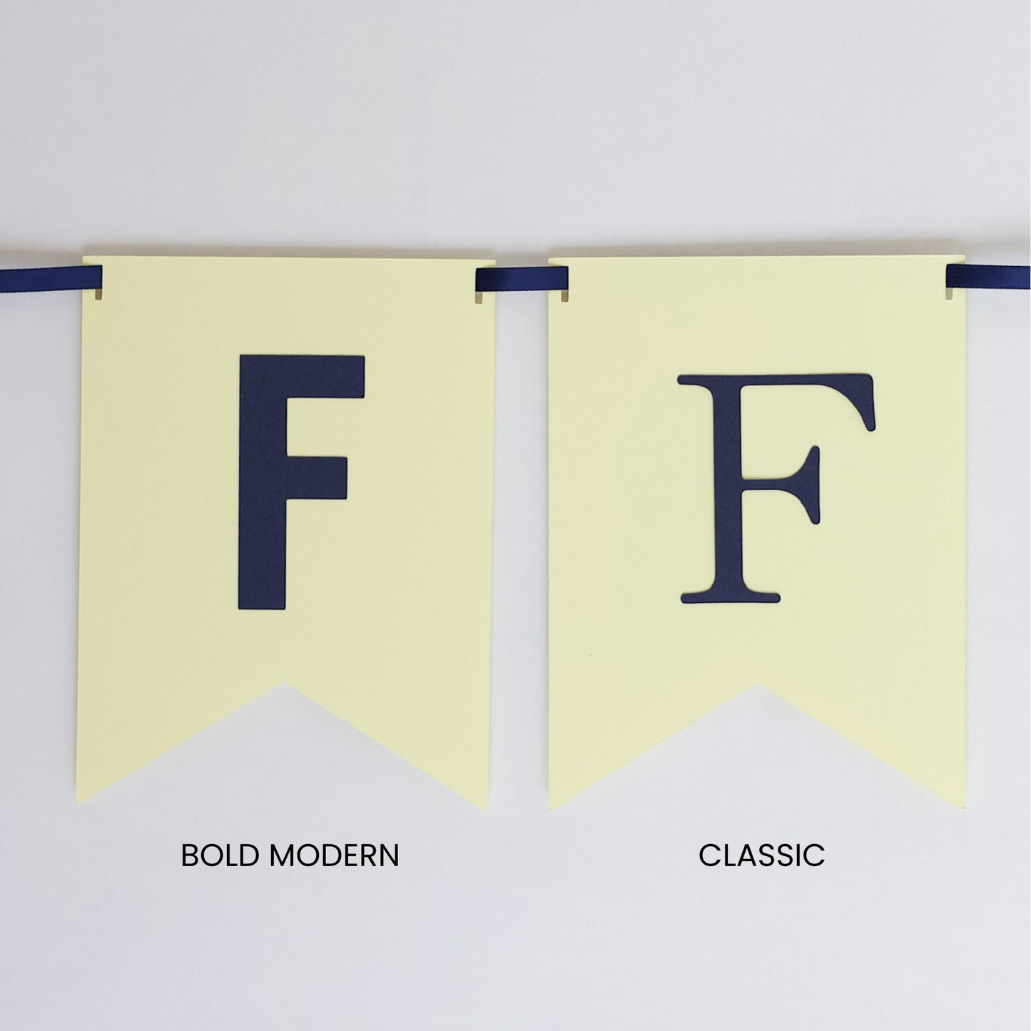 CUSTOM PENNANT BANNER