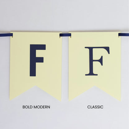 CUSTOM PENNANT BANNER