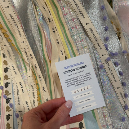 CONFETTI RIBBON BUNDLE